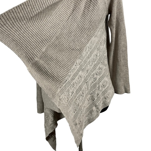 MATILDA JANE LETS GETAWAY WHEAT CASHMERE BLEND KNIT CARDIGAN SWEATER - Picture 9 of 14